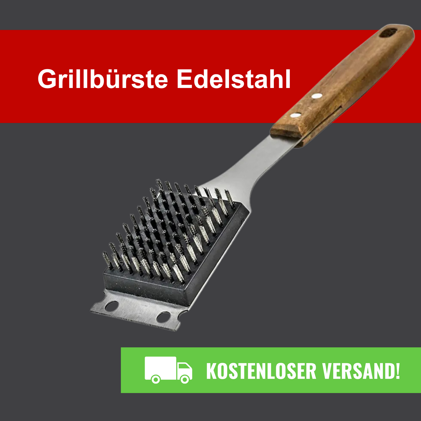 Grillbürste Edelstahl
