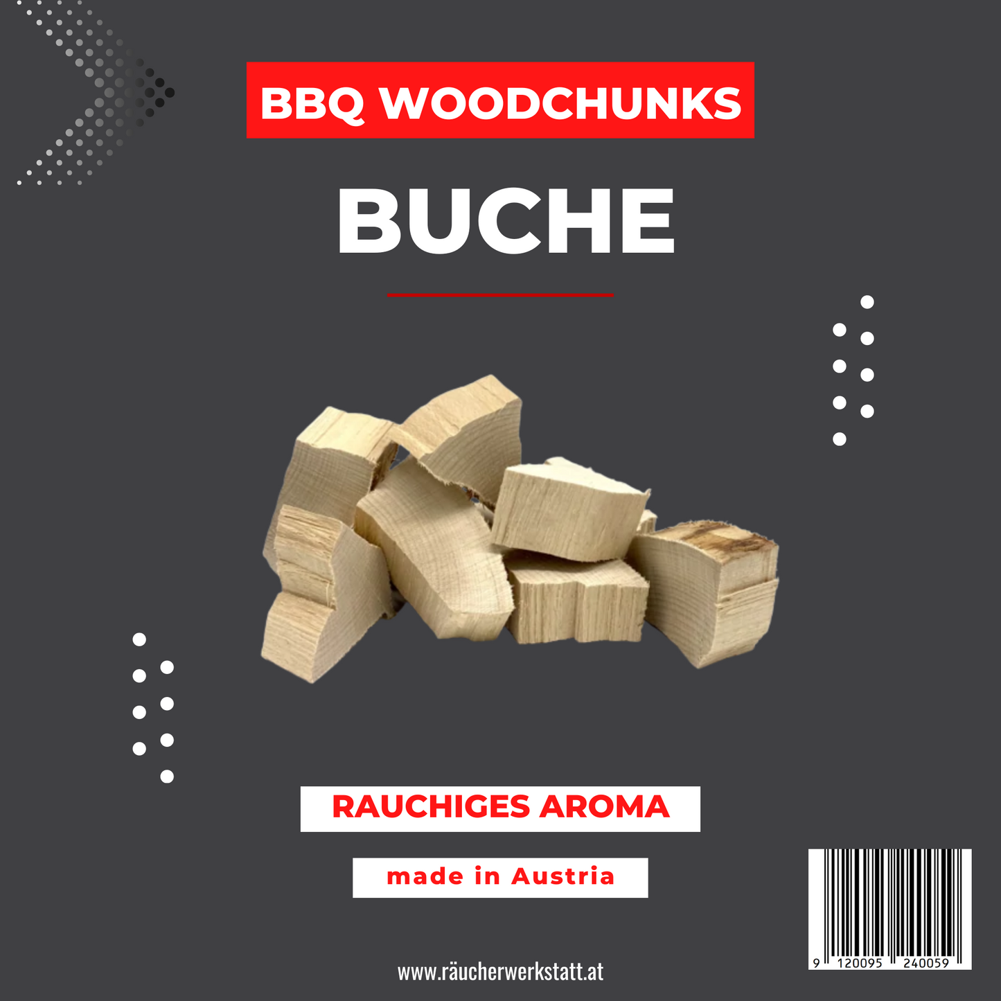 BBQ Räucherchunks BUCHE